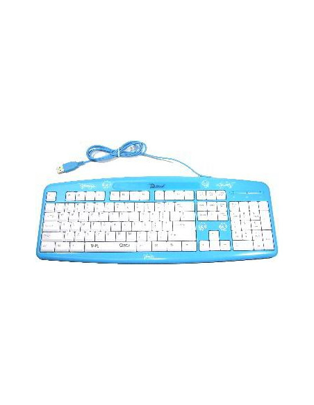 TECLADO USB KIDS AZUL - INGLES US