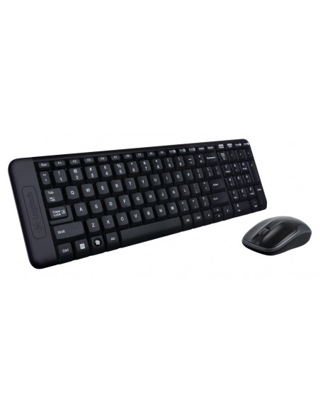 TECLADO RATON LOGITECH CORDL DESK MK220 NEGRO