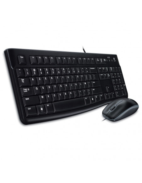 TECLADO RATON LOGITECH MK120 NEGRO
