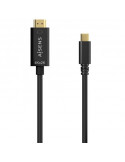 CABLE USB-C MACHO A HDMI MACHO AISENS 4K 1.8M