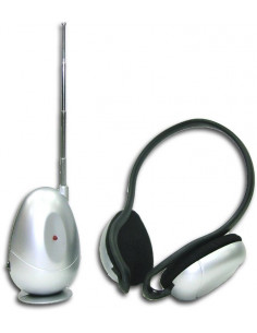 AURICULARES INALAMBRICOS RADIO FM SATYCON ECO TV