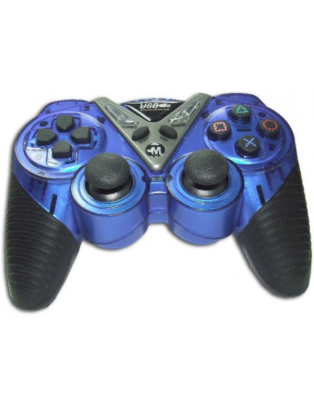 MANDO INALAMBRICO PC/PS2 ULTRADUAL AZUL/NEGRO