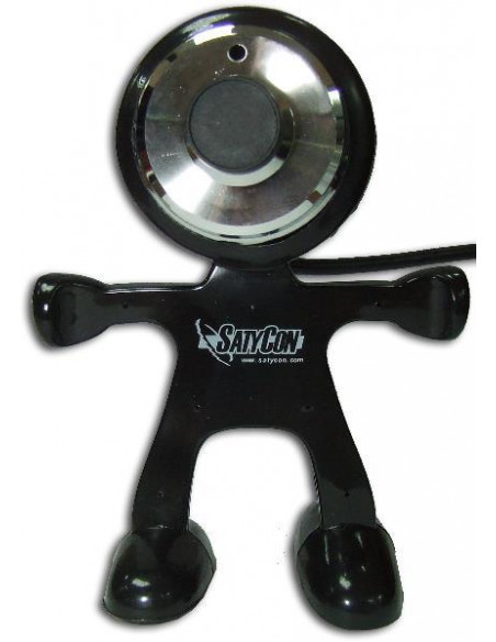 WEBCAM USB2 0 MARCIANO CON MICROFONO 1 3 MPX NEGRO
