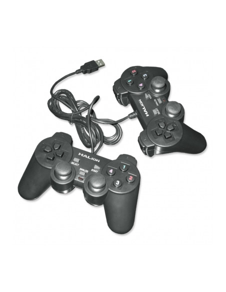 MANDO PC USB DOBLE METTRO  2 MANDOS  CON STICKS