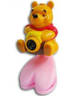 WEBCAM USB 2 0 1 3MP PINZA DISEÑO OSITO DRIVERLESS