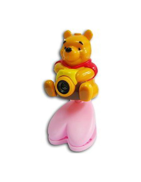 WEBCAM USB 2 0 1 3MP PINZA DISEÑO OSITO DRIVERLESS