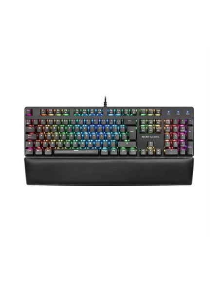 MARS GAMING TECLADO MK5 RGB OUTEMU SQ AZUL ES