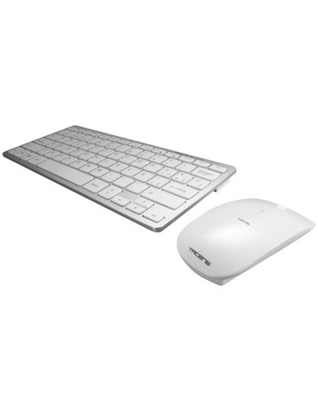 TECLADO MINI Y RATON INALAMBRICO TACENS LEVIS BLAN