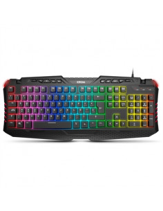 TECLADO GAMING KROM KYRA RGB USB