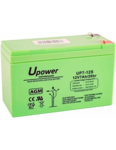 BATERIA PARA SAI 12V/7AH NP7-12 / UP7-12S UPOWER