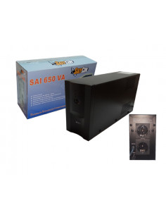 Z-OUTLET SAI SATYCON 650VA 390W 2X SCHUKO 20 MIN 