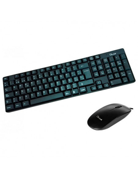 KIT TECLADO Y RATON L-LINK USB NEGRO