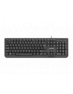 TECLADO USB NATEC TROUT SLIM NEGRO