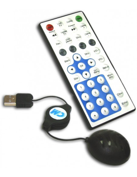 CONTROL REMOTO USB WINDOWS MEDIA CENTER SATYCON