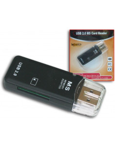 LECTOR TARJETAS USB2 0 MEMORY STICK 2 EN 1 SATYCON
