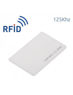 TARJETA RFID 125KHZ BLANCA PHOENIX CONTROL HORARIO