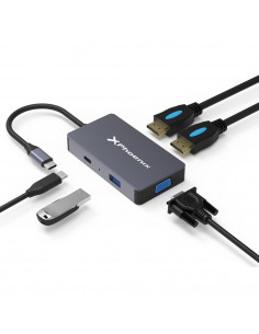 DOCKING STATION HUB USB TIPO-C PHOENIX 5 EN 1