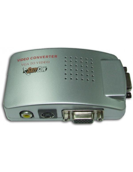 ADAPTADOR SALIDA VGA A TV SVIDEO/RCA M2000 SATYCON