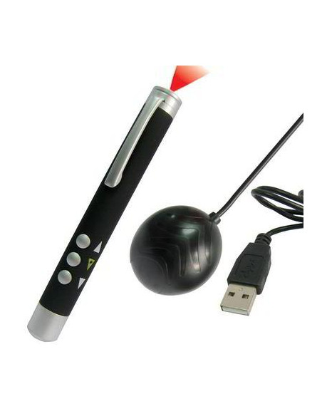 PUNTERO LASER CONTROL REMOTO INALAMBRICO 2 EN 1