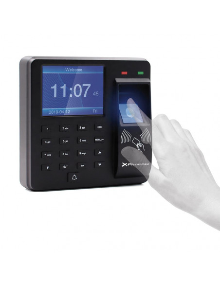 CONTROL HORARIO LECTOR HUELLA TARJETA RFID PHOENIX