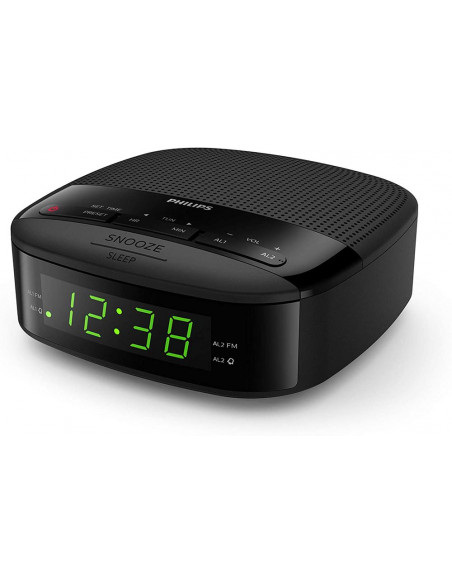 RADIO RELOJ DESPERTADOR PHILIPS R3205/12 FM BATERI