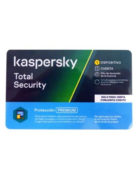 ANTIVIRUS KASPERSKY TOTAL SECURITY 2021 1L 1A OEM