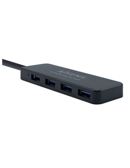 HUB USB 3 0 AISENS 4 PUERTOS 1X USB AM - 4X USB AH