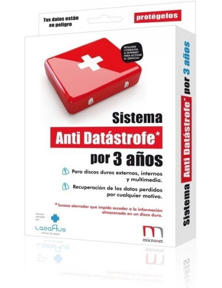 SOFTWARE ANTIDATASTROFE 3 AÑOS
