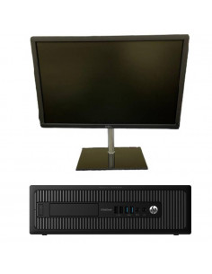 ORDENADOR HP I5 8GB SSD240 W10P Y MONITOR 22  FHD