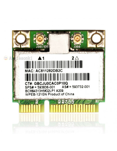 TARJETA DE RED WIFI HP 593836-001 USADA