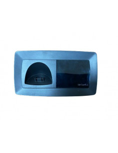 BASE CARGADOR Y TAPA ALCATEL VERSATIS E100 NEGRO