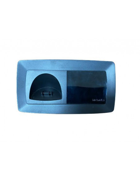 BASE CARGADOR Y TAPA ALCATEL VERSATIS E100 NEGRO