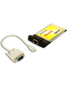 T PCMCIA PUERTO SERIE RS-232 CON CABLE