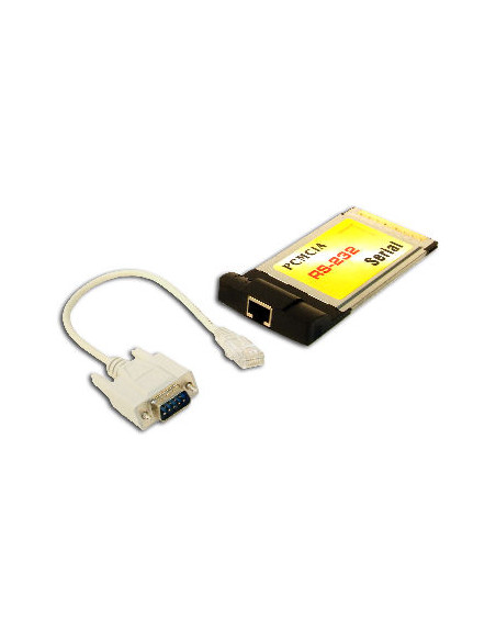 T PCMCIA PUERTO SERIE RS-232 CON CABLE