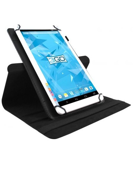 FUNDA TABLETS 10 1  UNIVERSAL 360º 3GO NEGRA
