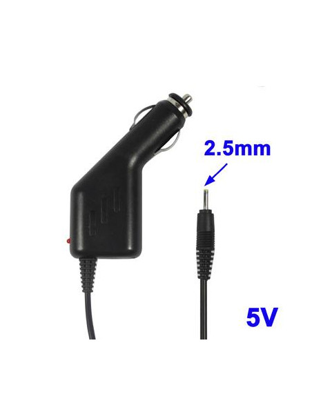 CARGADOR PARA TABLETS DE COCHE 2 5mm 5V 2A SATYCON