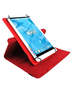 FUNDA TABLETS 10 1  UNIVERSAL 360º 3GO ROJA