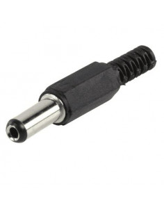 10x CONECTORES DC 5 5x2 1MM MACHO PARA SOLDAR