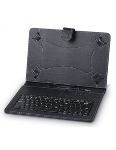 FUNDA TABLET CON TECLADO 3GO CSGT27 NEGRA 10 1  ES