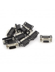 CONECTOR SERIE ACODADO PARA SOLDAR