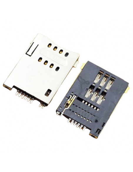 LECTOR DE TARJETA SIM 8PIN 6 2 SMD AUTOEXPULSION