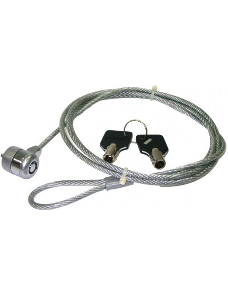 CABLE SEGURIDAD ANTIROBO PORTATIL C  LLAVE SATYCON