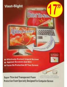 PEGATINA PROTECTORA PANTALLA TFT/LCD 17  SATYCON