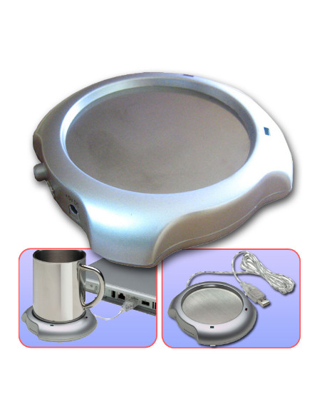 BASE USB CALIENTA TAZAS SATYCON
