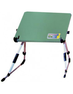 MESA SOPORTE ELEVADOR DE PORTATIL VERDE