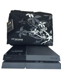 MALETIN CONSOLA PS4 PLAYSTATION DISEÑO 15 6  NEGRO