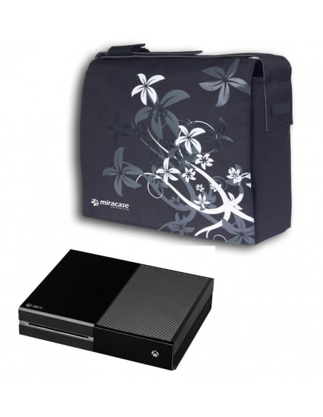 MALETIN CONSOLA PARA XBOX ONE DISEÑO 15 6  NEGRO