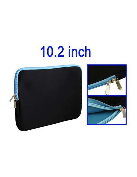 FUNDA ACOLCHADA PORTATIL 10 2  NEGRO/AZUL SATYCON