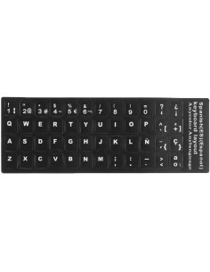 PEGATINAS PARA TECLADO DE PORTATIL EN ESPAÑOL - A
