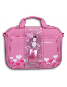 FUNDA TABLET NETBOOK 10 1  - 10 2  ROSA   RATON